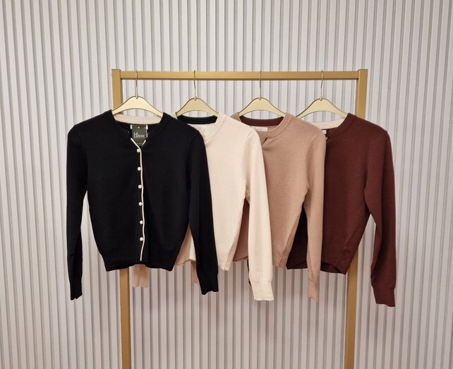 Vest Kirsten - zwart