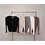 Vest Edith - zwart