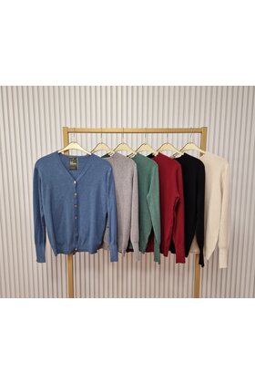 Vest Paula - jeansblauw