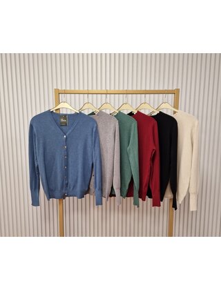 Vest Paula - jeansblauw