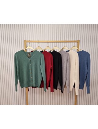 Vest Paula - smokegroen