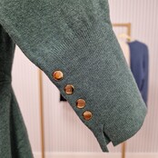 Vest Paula - smokegroen