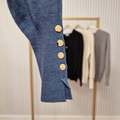 Vest Paula - jeansblauw