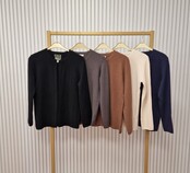 Vest Janneke - zwart