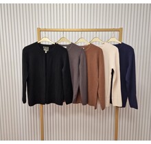 Vest Janneke - zwart