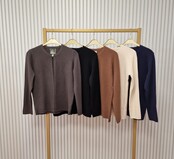 Vest Janneke - bruin