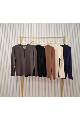 Vest Janneke - bruin