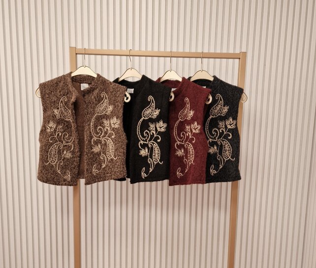 Gilet Melany - bruin