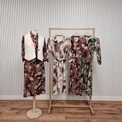 Jurk Clarissa - bordeaux