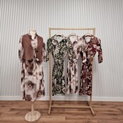 Jurk Clarissa - bruin