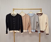 Vest Yaelle - zwart/beige