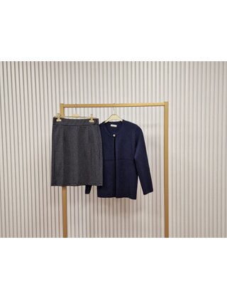 Rok Nicolien - donkerblauw/grijs