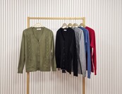 Vest Mina - olijfgroen