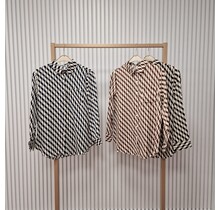 Blouse Ria - marine/beige