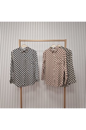 Blouse Ria - marine/beige