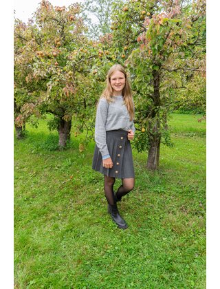 Vest Yaelle - grijs/lichtblauw