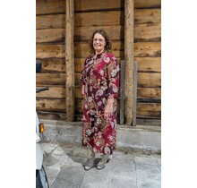 Jurk Clarissa - bordeaux