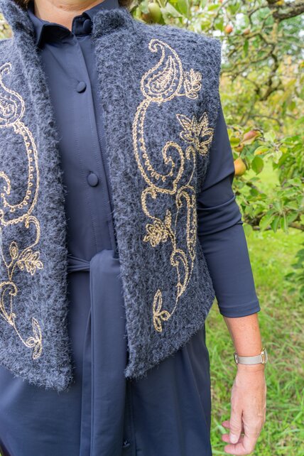 Gilet Melany - donkerblauw