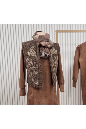 Gilet Melany - bruin