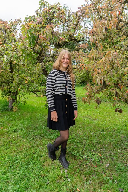 Vest Gwen - zwart/offwhite