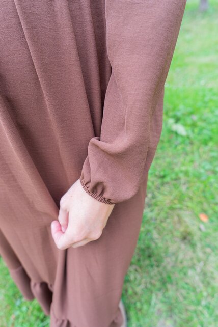 Jurk Marie-Louise - bruin