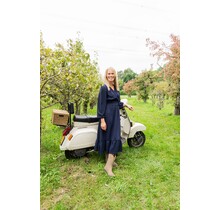 Jurk Marie-Louise - donkerblauw