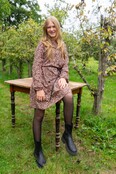 Jurk Emmalyn - bruin