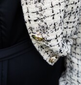 Jasje Josette - offwhite/zwart