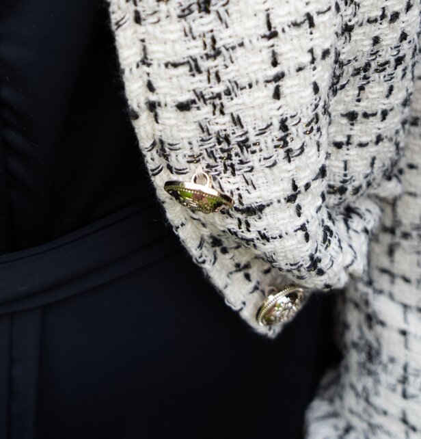 Jasje Josette - offwhite/zwart