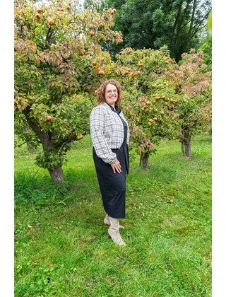 Jasje Josette - offwhite/zwart