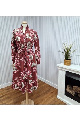 Jurk Christianne - bordeaux