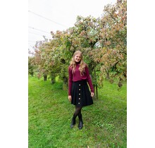 Trui Doortje - bordeaux