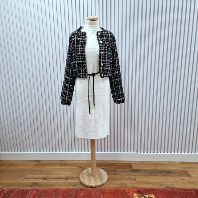 Jasje Josette - zwart/offwhite