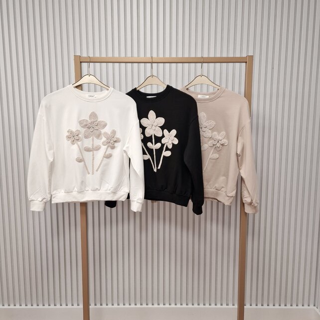 Trui Madelon - offwhite