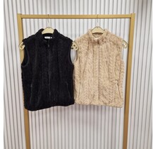 Gilet Lisette - zwart