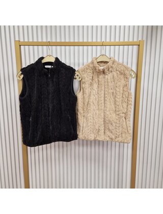 Gilet Lisette - zwart