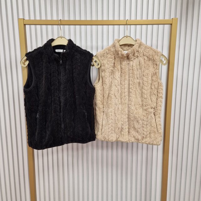 Gilet Lisette - zwart