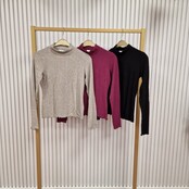 Trui Fleurine - zwart