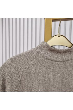 Trui Fleurine - grijs