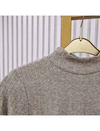 Trui Fleurine - grijs