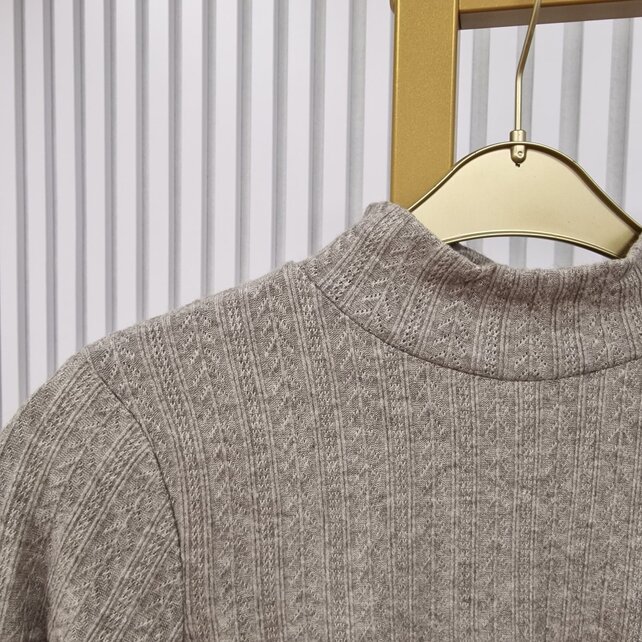 Trui Fleurine - grijs