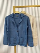 Vest Corrie - jeansblauw