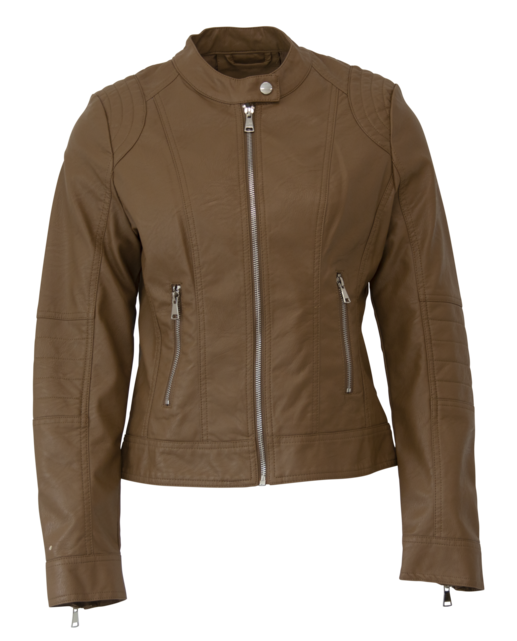 Jasje Bella leatherlook - cognac