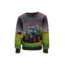 Jongens sweater met Fendt tractor - grijs *