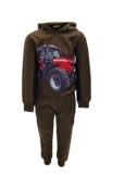 Jongens trui met broek met  MF tractor - groen *