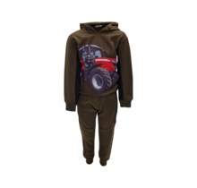 Jongens trui met broek met  MF tractor - groen *