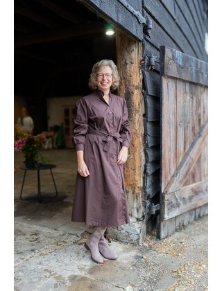 Jurk Christianne - bruin