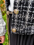 Jasje Josette - zwart/offwhite *