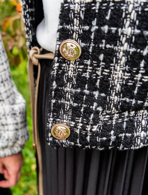 Jasje Josette - zwart/offwhite *