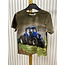 Jongens shirt tractor New Holland - army green *